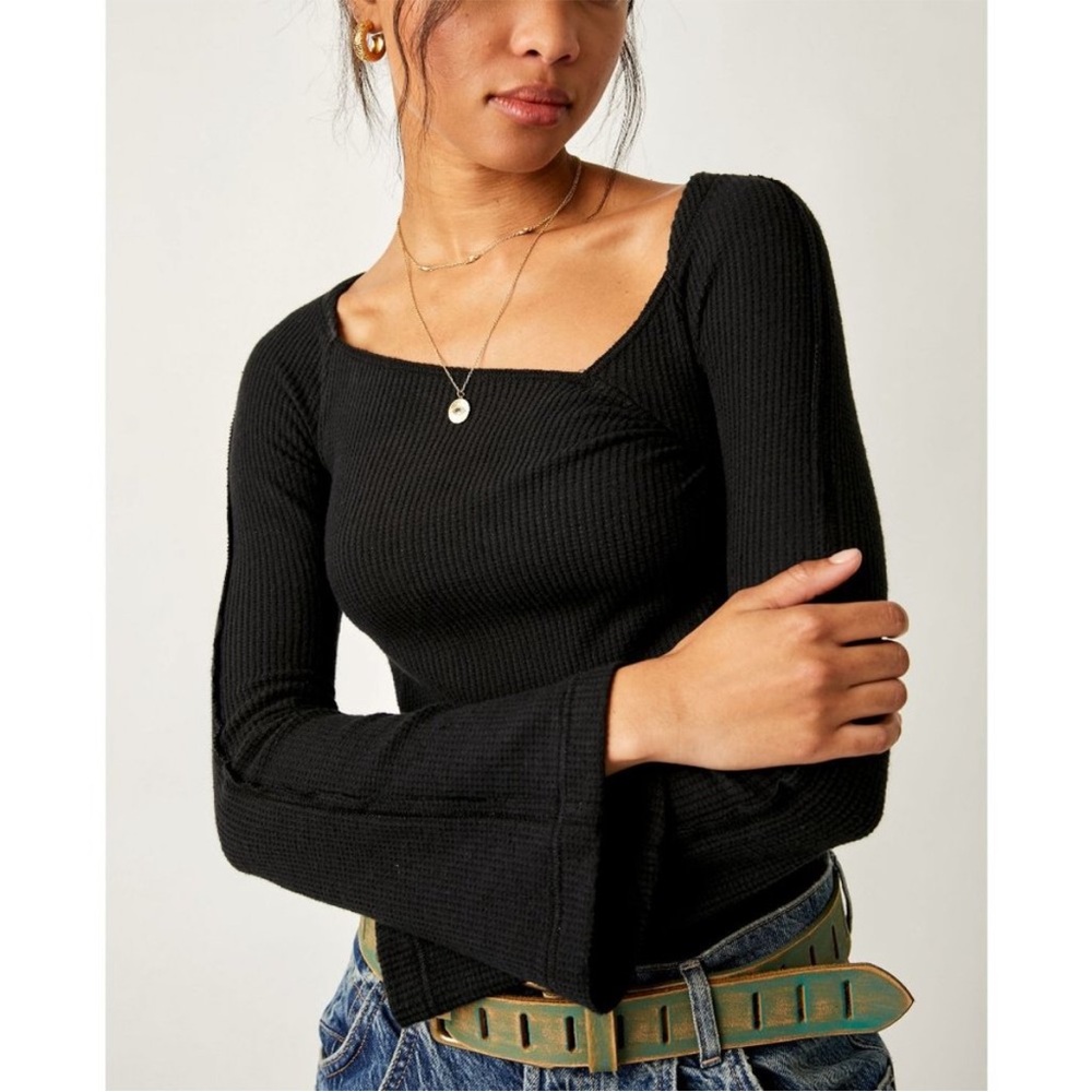 Free people black bodysuit